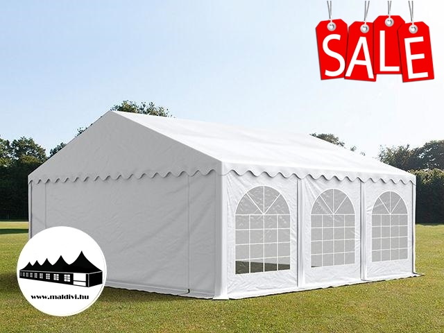 5x6m Prémium rendezvénysátor 500g/m2 PVC